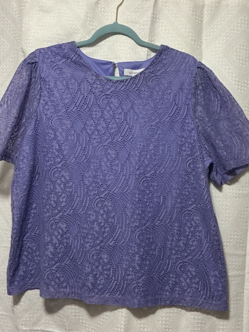 Liz Claiborne lacy blouse